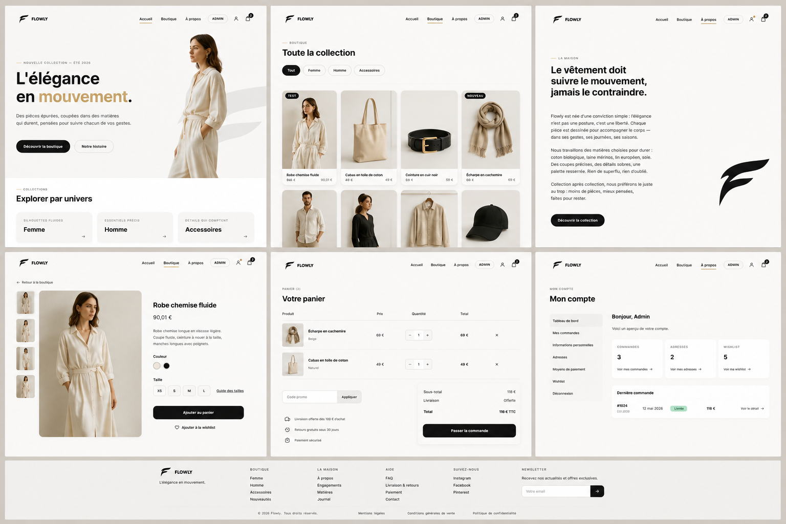 Flowly — réalisation Webixia